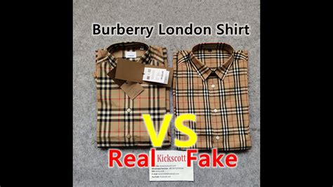 fake burberry check shirt womens|how to spot a burberry.